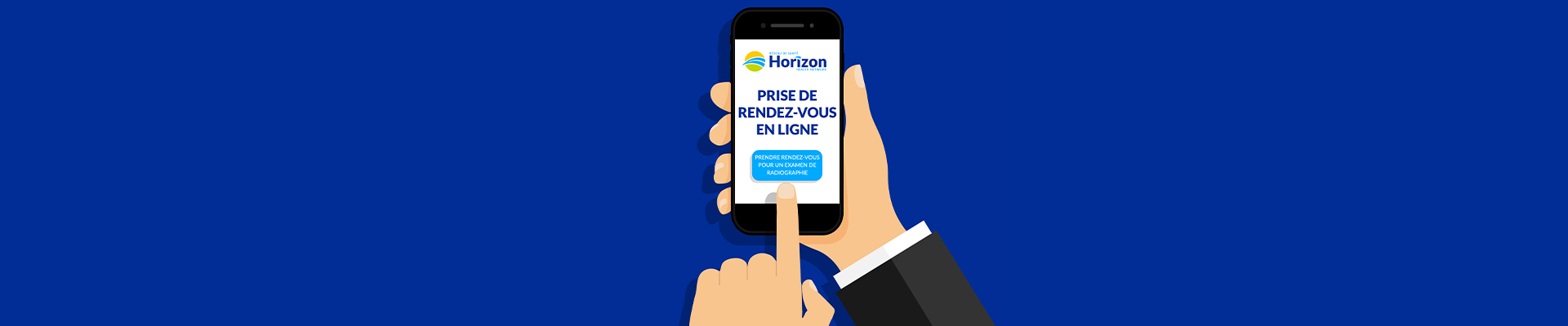 Les patients peuvent maintenant prendre eux-mêmes rendez-vous en radiographie.